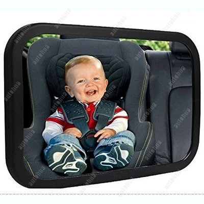Baby Car Mirror Wide Rearview & 360° Rotation Rear Facing Car Seat Mirror 1Pcs - Image 1 of 4