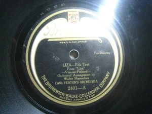 Fenton / Oriole Terrace Liza / When Will I Know *Brunswick 2401 10" 78 rpm - Picture 1 of 4