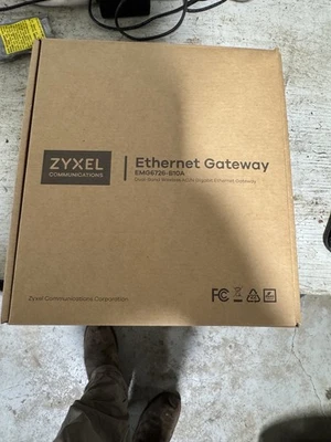 Zyxel Communications Ethernet Gateway EMG6726-B10A, Dual-Band Wireless AC/N GB - Image 1 of 4