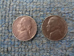 1958 Improperly Annealed Planchet (Black Beauty) Jefferson Nickels BU - Picture 1 of 6