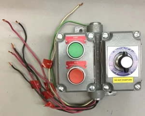 Larson Remote Control Station EPCS-2XPB.MS-24V-PTM. 2K-0.5in (b93) - Picture 1 of 5
