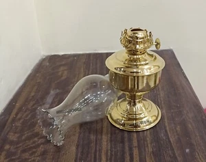 Maritim Marine/Messing Finish Öl Laterne Schiff Lampe Weihnachten Deko Geschenk - Bild 1 von 11