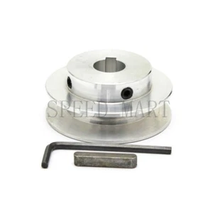 Polea de aleación de aluminio tipo A 1 pieza OD 60 mm diámetro 20 mm con llave para un motor de correa - Imagen 1 de 4