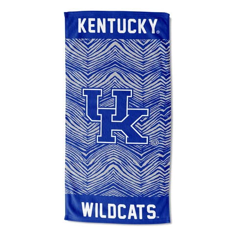 Northwest NCAA Kentucky Wildcats State Line Beach Towel, 30x60 Cover