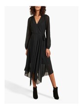 mint velvet green ruched collar dress