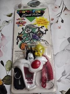 Vintage Looney Tunes Sport Action Stoppuhr Sylvester - Bild 1 von 5