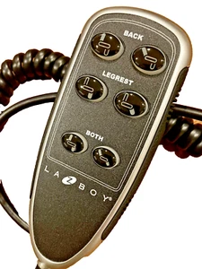 NEU! 11850U-07 Original La-Z-Boy InSeat Liege 6 Tasten Fernbedienung Teil 10.000035 - Bild 1 von 9