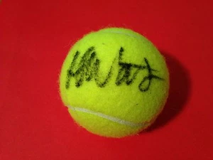 Pelota de tenis Heather Watson Wilson firmada automática - Imagen 1 de 1