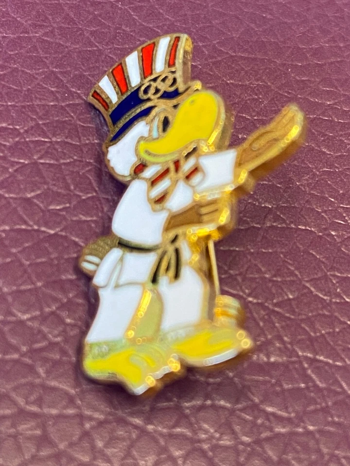 LOS ANGELES 1984 - PIN OLÍMPICO DE JUDO MASCOTA SAM THE EAGLE Foto 1 de 1