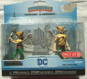 Funko Hero World Hawkgirl & Hawkman • Series 1 • Target Exclusive • NEW - Picture 1 of 3