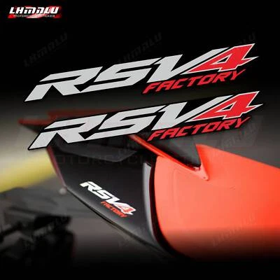 For APRILIA RSV4 FACTORY Sticker Motorcycle Fairing Decal Bodywork Logo #0611 Foto 1 de 4