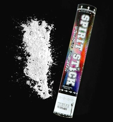 SPIRIT STICK WHITE POWDER CANNON Shoots Color Smoke Into Air Tube Stage Effect  - Image 1 of 4