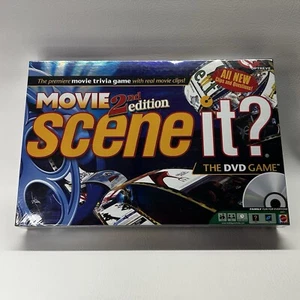 NEW Movie Scene it? 2nd Edition The DVD Movie Trivia Board Game Factory Sealed - Picture 1 of 4