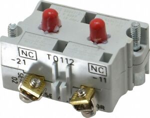 Eaton Cutler-Hammer 2NC, 0.5 Amp, Electrical Switch Contact Block
