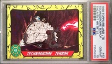 POP 1 PSA 10 Technodrome 1990 Topps Teenage Mutant Hero Turtles International SP