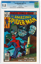 Wundervoll Spider-Man # 181 Cgc 9.8 1978 Weiß Seiten Origin Von Nacherzählt