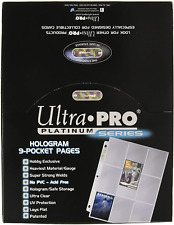 Ultra Pro 9-Pocket Trading Card Pages, Platinum Series, 100 Pages