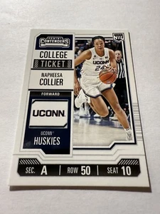 Boleto universitario #31 Panini NIL UConn Collegiate Napheesa Collier 2024-25 - Imagen 1 de 3