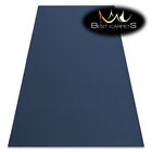 Anti Slip Durable Rugs Doormat Rumba Single Colour Navy Blue Best Quality