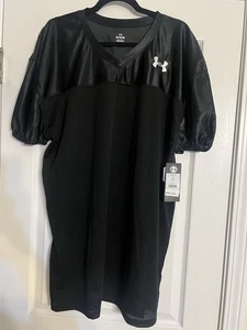 NWT Under Armour Heat Gear Practice Jersey XL Black - Picture 1 of 3