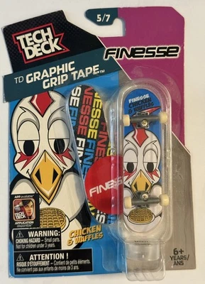 Tech Deck TD Finesse Chicken Waffles Skateboard Fingerboard - Image 1 of 3