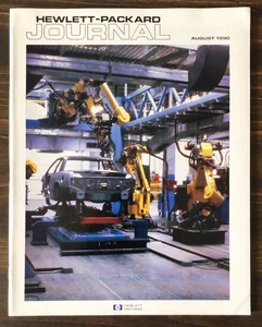 1990 HP Hewlett-Packard Journal Magazine - Vol. 41, No. 4, August - Picture 1 of 4
