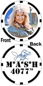 M*A*S*H - LORETTA SWIT - "Hot Lips" Houlihan - MASH - POKER CHIP ****SIGNED**** - Picture 1 of 2