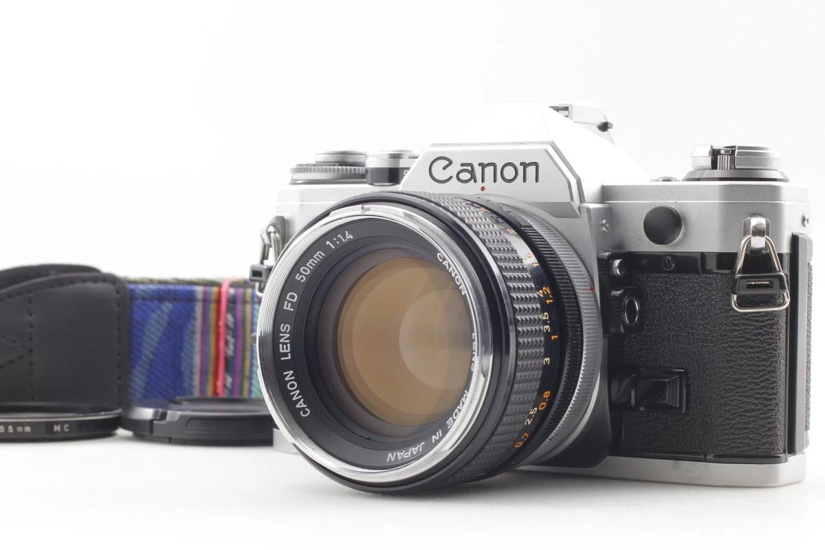 キヤノン AE-1 PROGRAM シルバー NFD 50mm f1.4《動認》 キヤノン AE-1