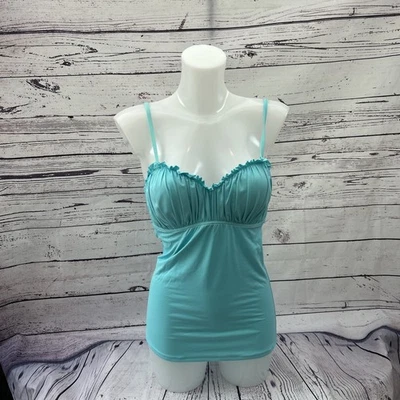 Tankini Moontide Moldeado Bandeau Volantes Nuevo con Etiquetas Huevo de Pato Talla 14 Traje de Baño Bikini Foto 1 de 4