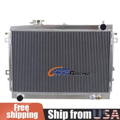 #1424 Aluminum Radiator for 1989-1993 Mazda B2600 2.6L Manual transmission - Image 1 of 4
