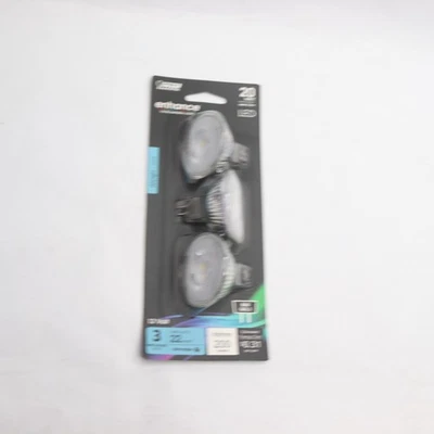 (3-Pk) Feit Electric Dimmable  MR16 Flood LED Light Bulbs Daylight BPBAB/950CA/3 - Image 1 of 4