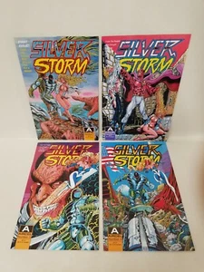 SILVER STORM #1 2 3 4 Complete Limited Series Set (1990) Aircel Comics - Picture 1 of 9