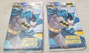 2 Pack "Heroes Wanted" Batman Invitations and Thank you Cards / 8 each Pack = 16 - Picture 1 of 3