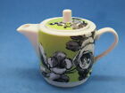 Porcelain Tea Pot with Lid ~ Mod Floral Design ~ ROSANNA Designs ~ Looks NEW