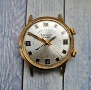 Vintage Sekonda Alarm Men’s Watch - Picture 1 of 6