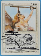 Serra Angel Revised PLD Uncommon Artist Signed Altered CARD (sa5439) ABUGames