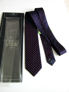 LUXURY GRAFFEO SARTORIAL LIMITED EDITION PURA SETA PURE SILK MADE IN ITALY   - Picture 1 of 3