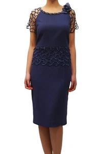 ABITO 650 € - 60% CURVY ALLURE DONNA 2015 78 BLU ult.mis. 48 P/E. - Foto 1 di 3