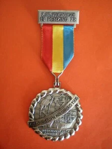 Beautiful German high jubilee medal / badge - medallic art Christopher Columbus - Picture 1 of 7