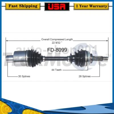 Junta eje CV delantero derecho para Mazda Tribute 2011 2010 2009 2008 2006 2005 2004 Foto 1 de 2