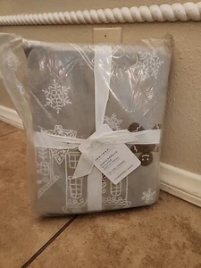 NEW Pottery Barn Gingerbread Village Percale TWIN Twin XL Sheet Set CHRISTMAS - Picture 1 of 5