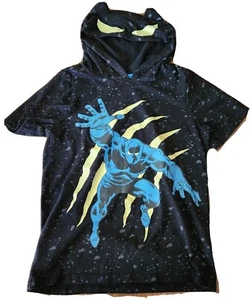 Marvel Black Panther Boys Hooded Top  Size 8. Great Condition  - Picture 1 of 4