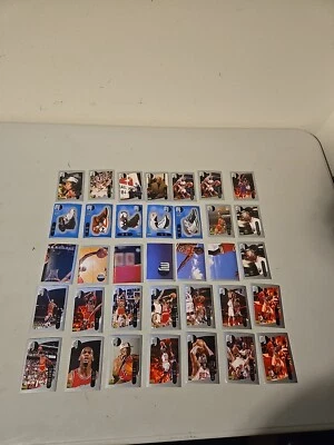 Michael Jordan 1998 Upper Deck SP MJ Sticker Cards (35) - Image 1 of 4