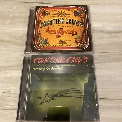 Counting Crows 2 CD LOT Hard Candy & Recovering The Satellites VG To VG+ Foto 1 de 4