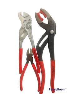 Herramientas KNIPEX - Juego de aviación de mandíbula suave de 3 piezas (9K0080127EE. UU.) - Imagen 1 de 4