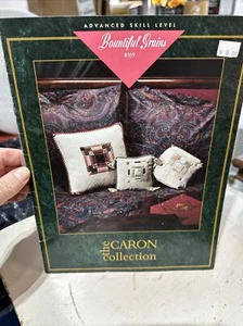 Carol Collection Bountiful Grains Cross Stitch Chart 1995 Advanced Level Pattern - Picture 1 of 5