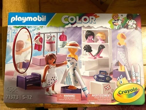 Playmobil #71373 Farbe Mode Boutique Crayola 45 Stück & waschbare Marker NEU - Bild 1 von 1