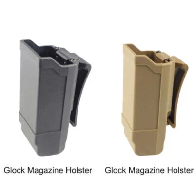 Tactical Double Stack Magazine Pouch Holster for Glock 9mm To .45 Caliber Mag - Image 1 of 4