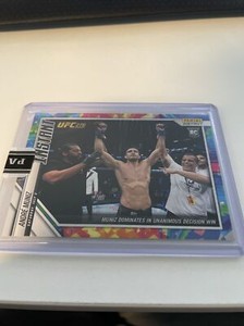 2021 PANINI INSTANT UFC ROOKIE RC ANDRE MUNIZ NO. 72 UFC 276 Victory 1/5 Bookend