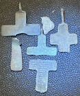 Lot de fragments pendentifs croix médiévale byzantine